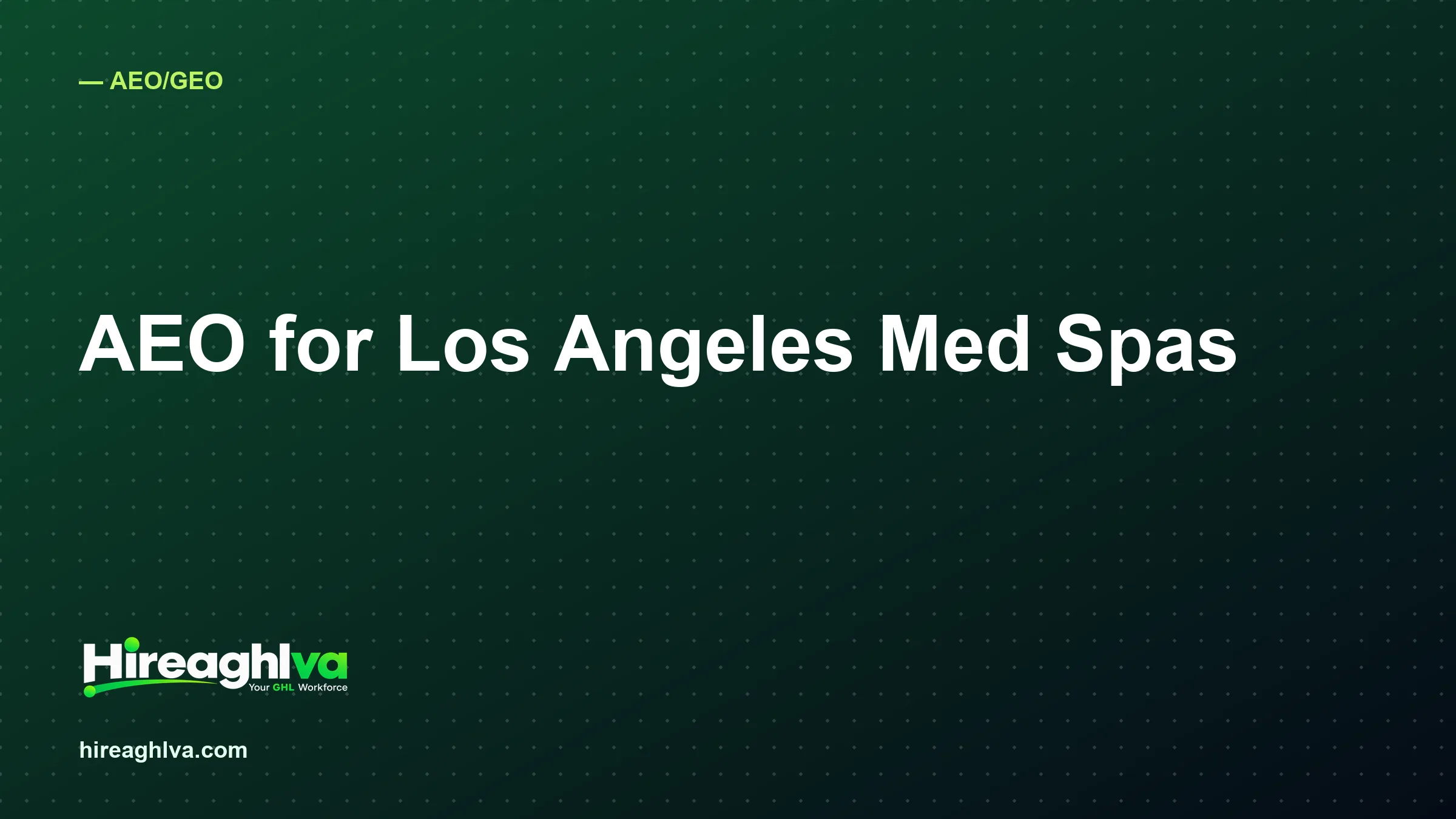 Illustration of AI answer engines citing a Los Angeles med spa website