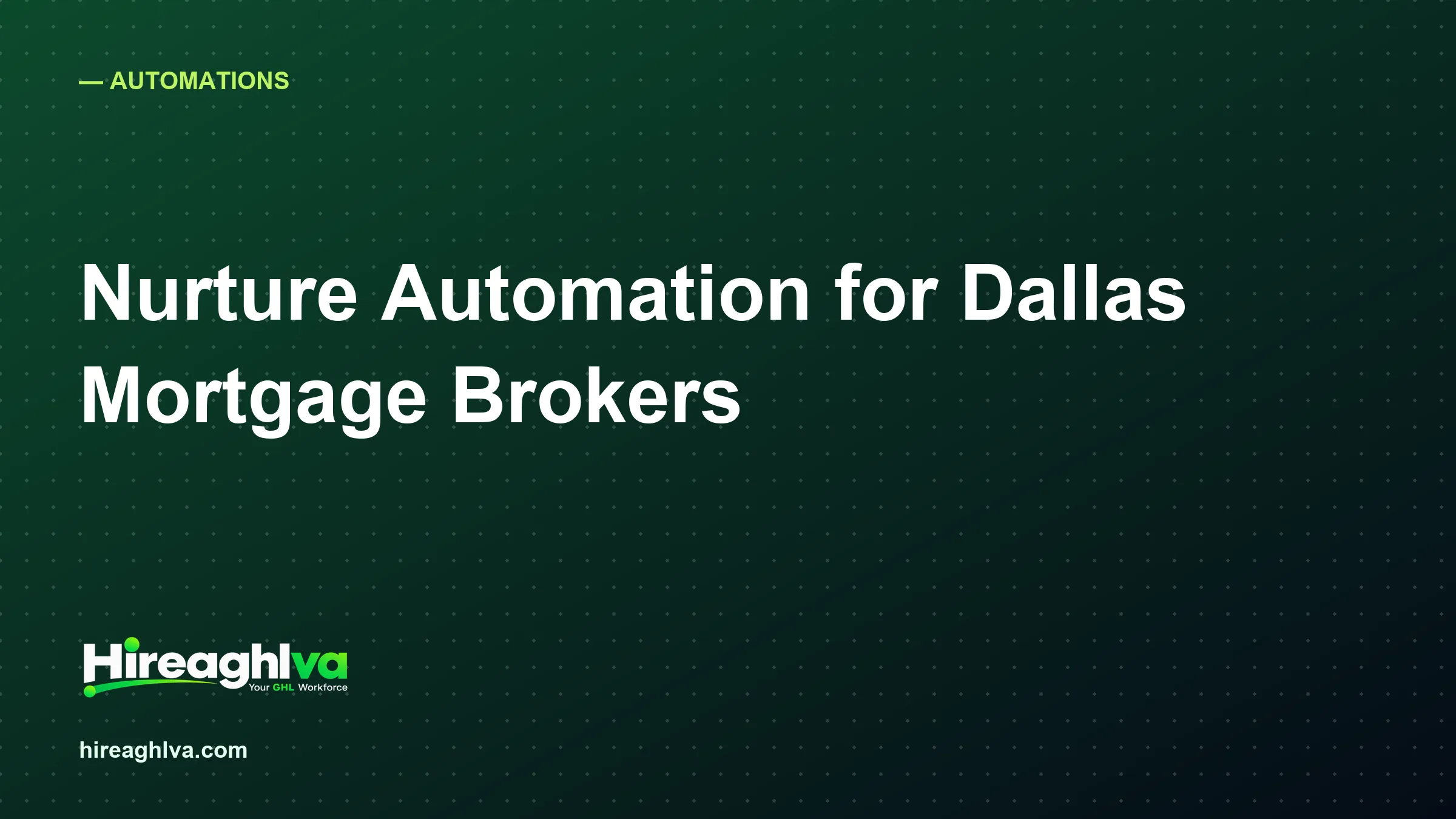 Illustration of a mortgage lead nurture sequence reactivating a cold contact